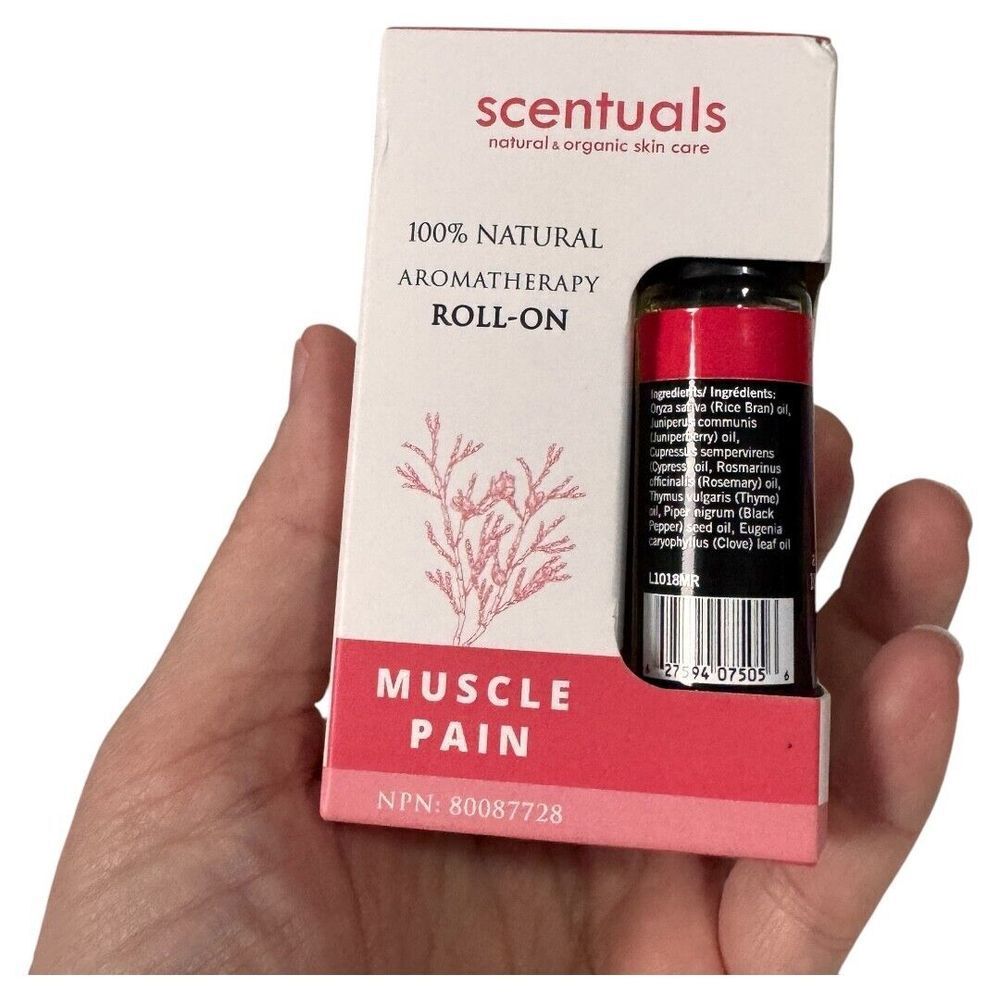 Scentuals Aromatherapy Roll-on Muscle Pain - 9 ml